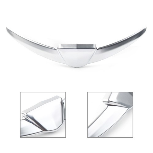 Chrome front fender tip - chrome,