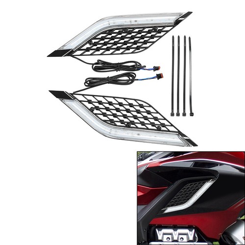 Led radiator grill panels - radiator,