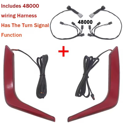 New led rear saddlebag accents - rear,