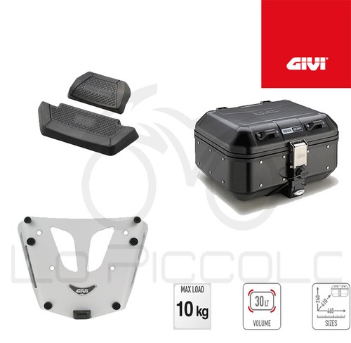 Givi aluminum case dlm30b - dlm30b, +