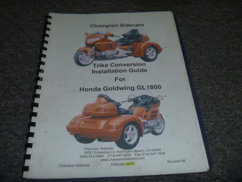 2005 champion honda - 2005, goldwing