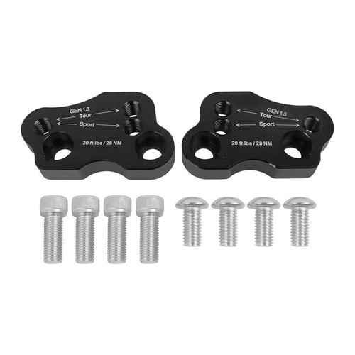 Adjustable handlebar risers - adjustable,