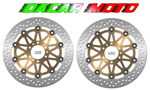 Pair front brake discs honda - pair,