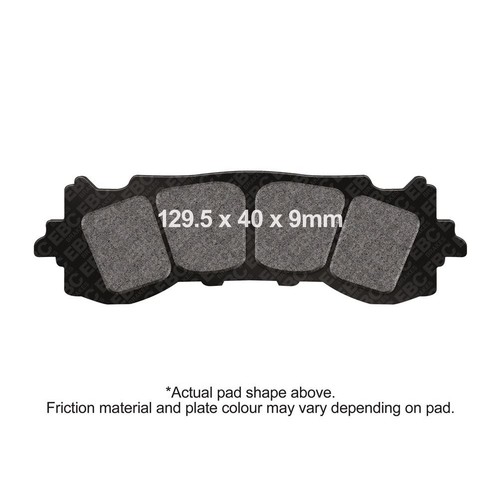 Ebc double brake pad - h,