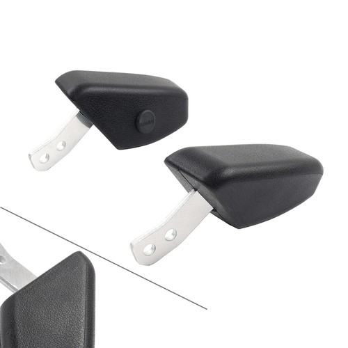 Pair black rear - rear, passenger