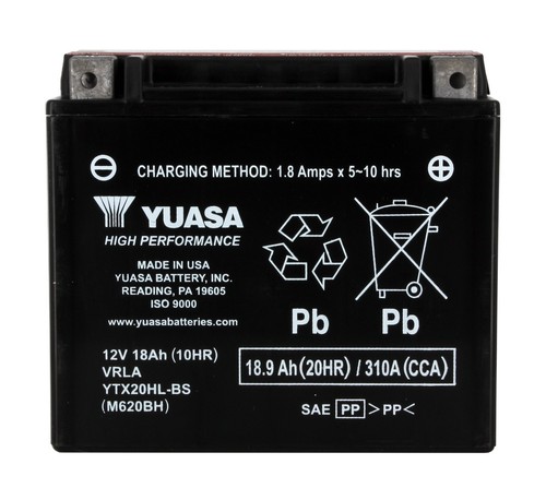 Yuasa ytx20hl honda 1800 - yuasa, ytx20hl-bs